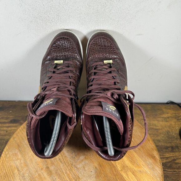 Nike Dunk Sky Hi City Wedge Milan 2012 Rare Women's Size 8.5 598216-200 - Picture 6 of 8